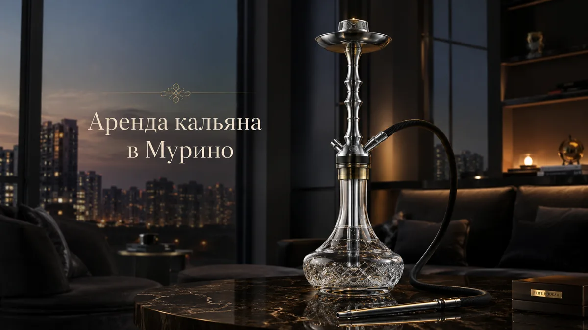 Аренда кальяна в Мурино с выездным кальянщиком
